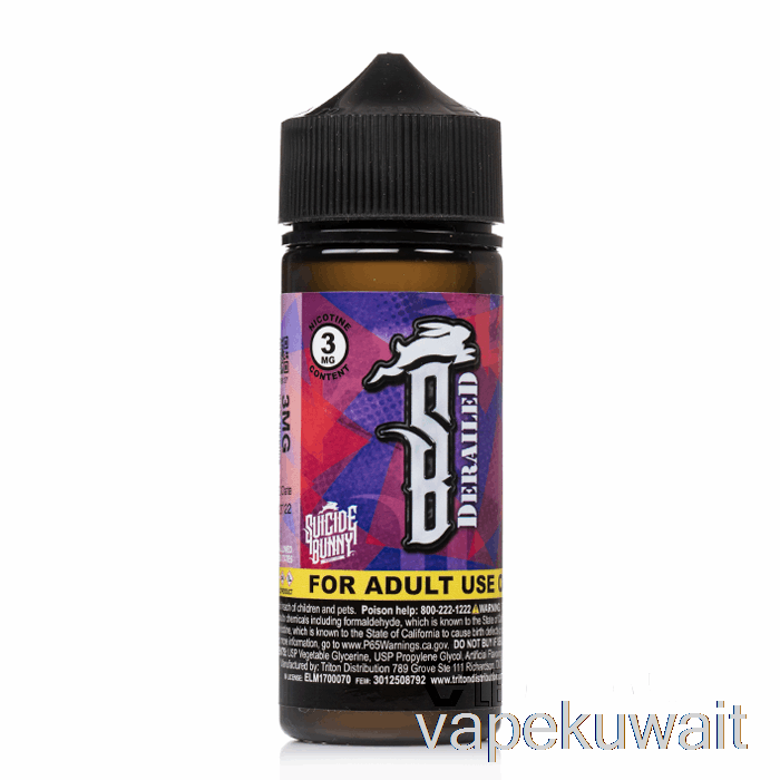 خرج عن المسار - أرنب انتحاري - 120 مل 6 ملغ نظام جراب Vape